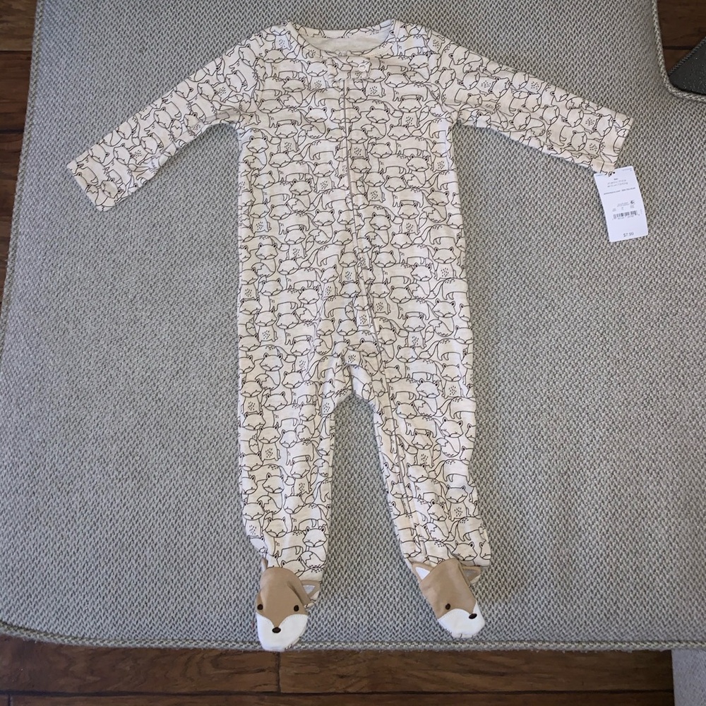 Carters fox 🦊 9 month pjs